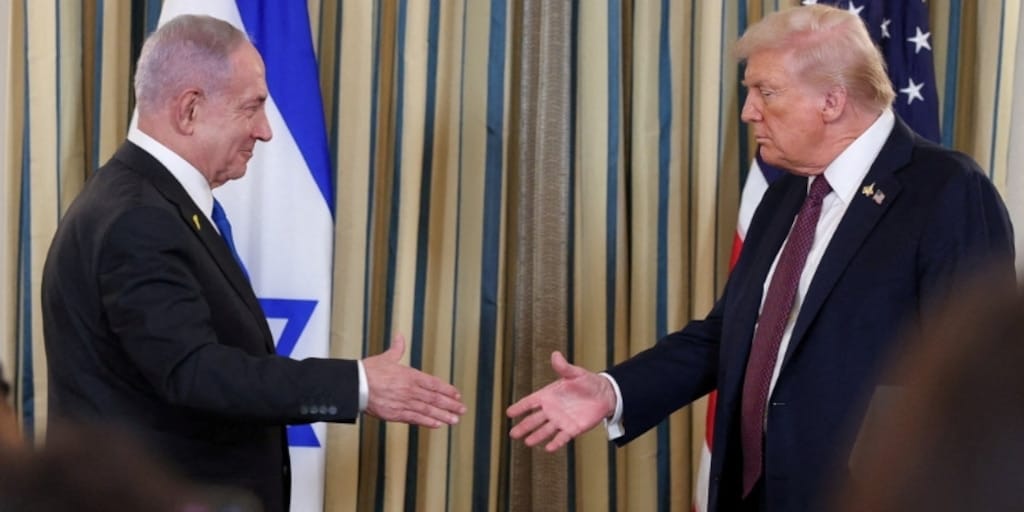Netanyahu enfrenta presión estratégica de Trump tras alto al fuego formal